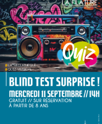 Photo de l'événement QUIZ MUSICAL // BLIND TEST SURPRISE